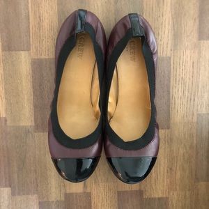 J. Crew size 8.5 capped toe ballet flats